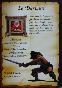 Le barbare de Heroquest.